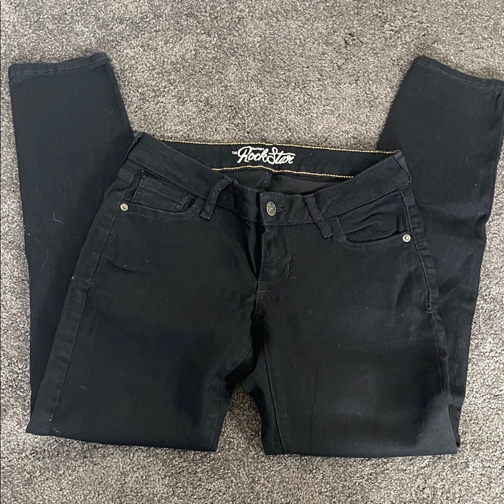 Old Navy Women's Rockstar Black Skinny